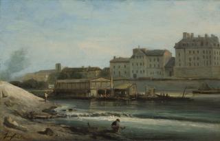Johan Barthold Jongkind - Bords De Seine, Paris