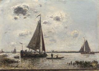 Johan-Barthold Jongkind - Environs de Dordrecht