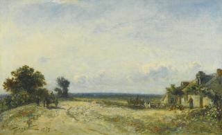 Johan Barthold Jongkind - La Campagne Nivernaise