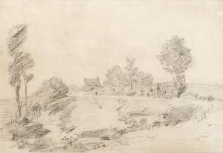 Johan Barthold Jongkind - La route à Pantin