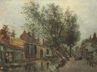 Johan Barthold Jongkind - L\'Allée Des Jardiniers À Rotterdam, Printemps