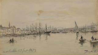 Johan Barthold Jongkind - Le Port de Marseille