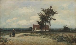 Johan Barthold Jongkind - Paysage Nivernais