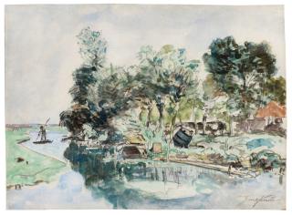 Johan Barthold Jongkind - Promenade En Barque Sur La Rivière