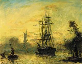 Johan-Barthold Jongkind - Rotterdam