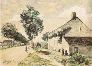 Johan Barthold Jongkind - Village de Nivernais