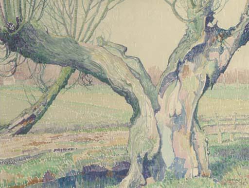 Johan Briedé - Pollard Willow By A Ditch