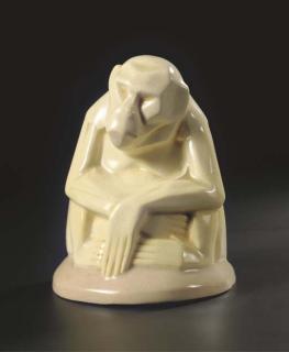 Johan Coenraad Altorf - Seated Monkey