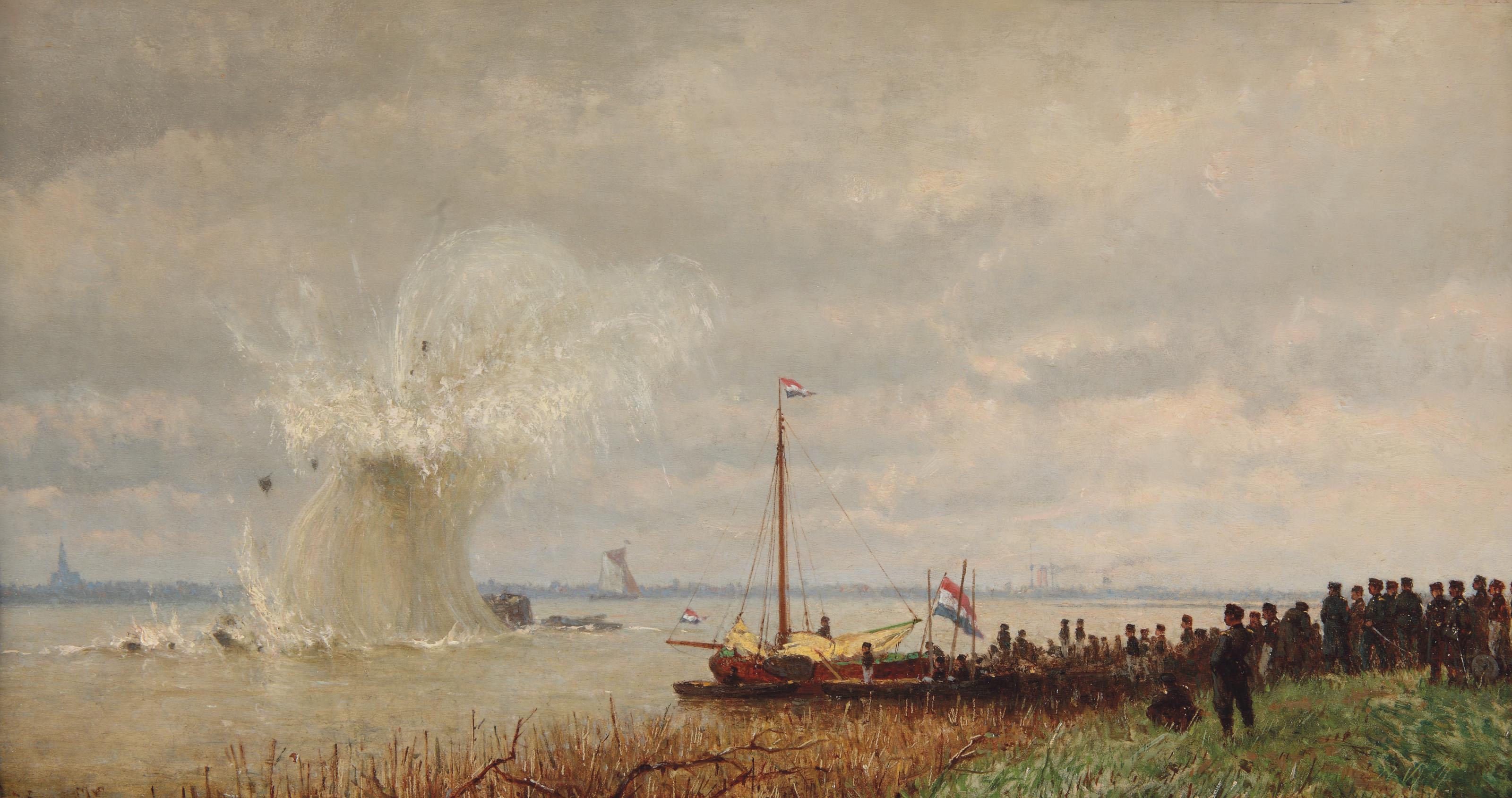 Johan Conrad Greive - The military exercise