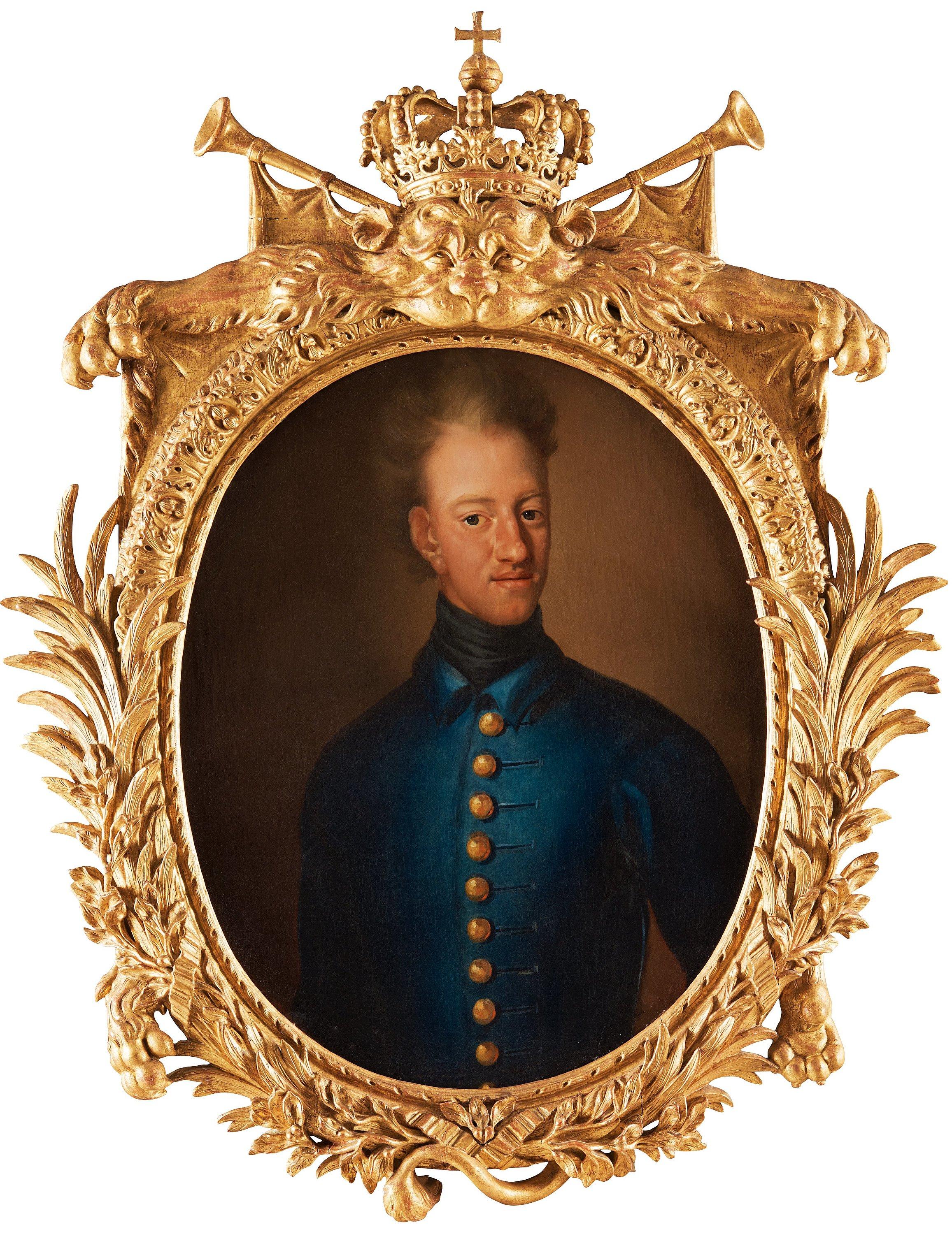 Johan David Swartz - King Charles XII of Sweden (1682-1718)