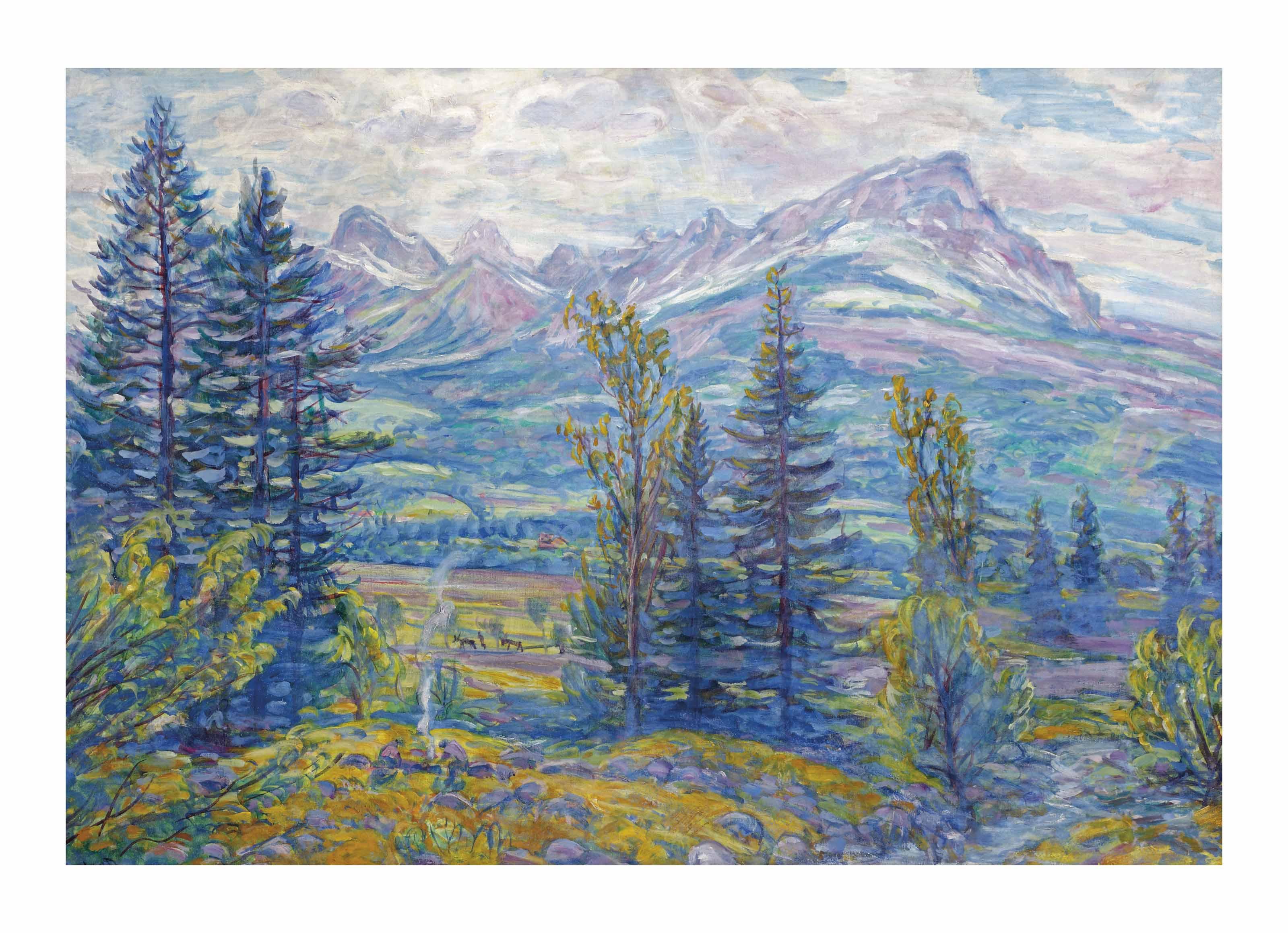 Johan Dijkstra - Swiss landscape