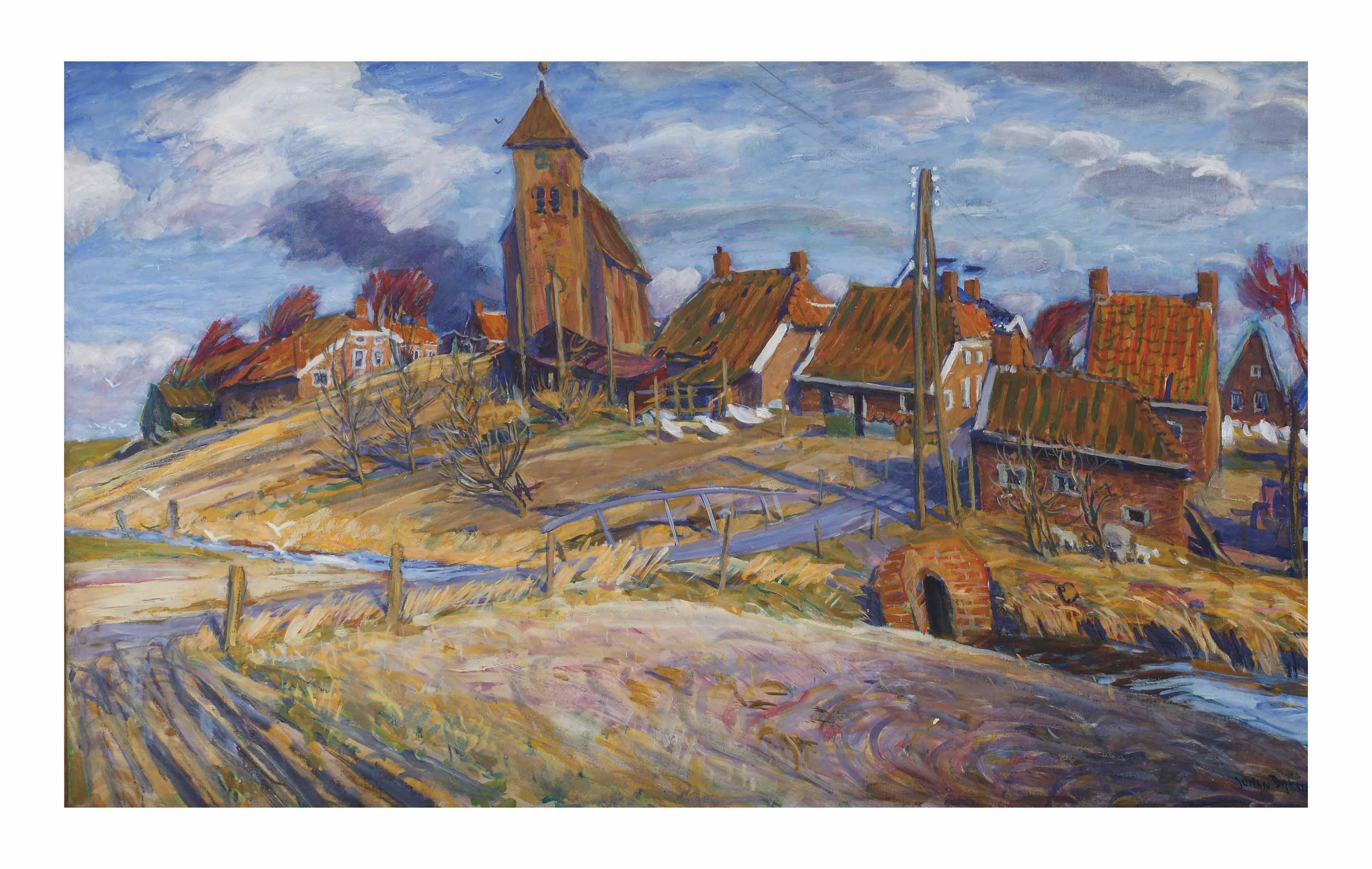 Johan Dijkstra - Termunten aan de Eems, Groningen