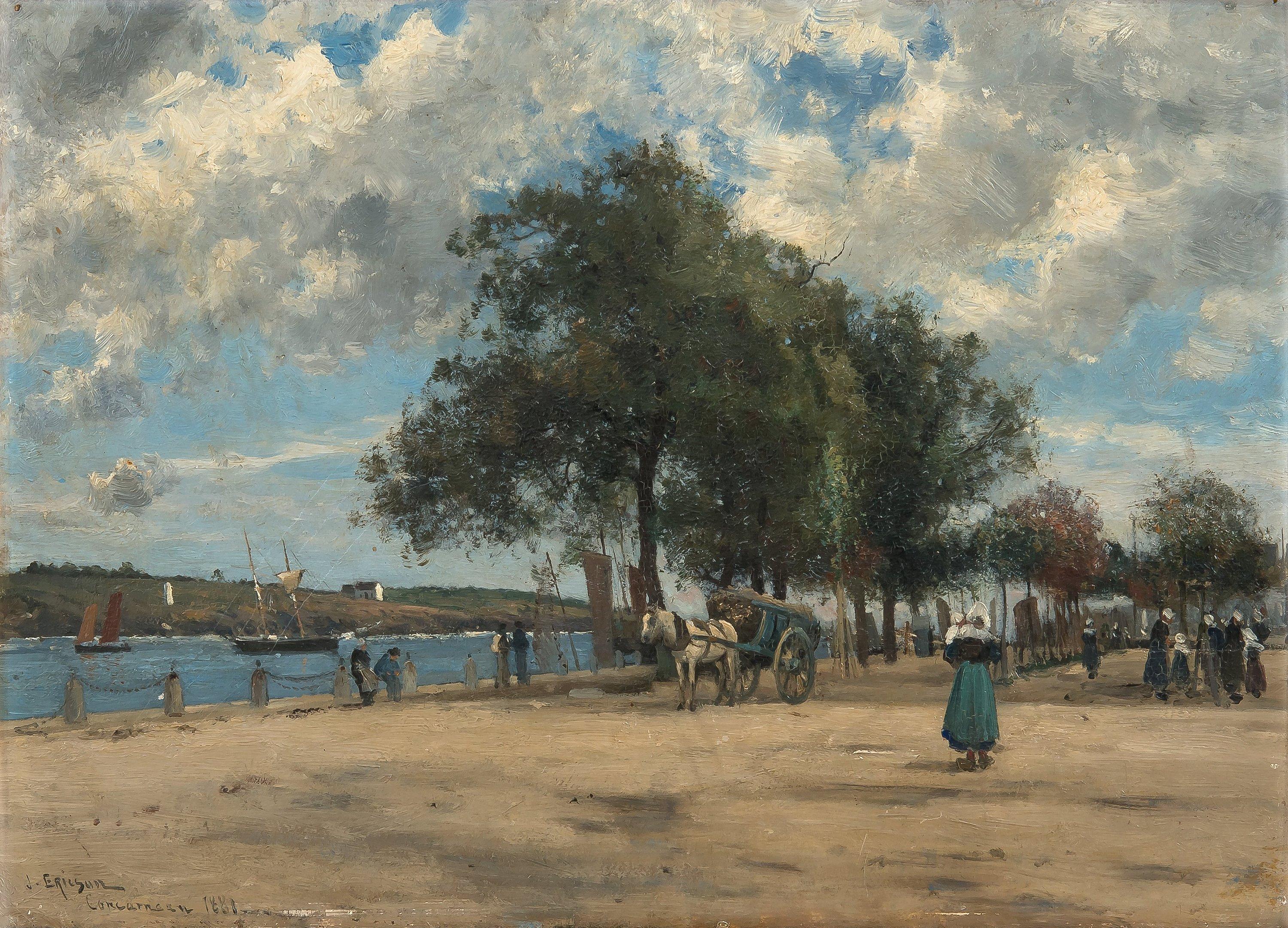 Johan Ericson - Motif From Concarneau.