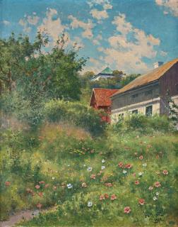 Johan Ericson - Scene from Marstrand on the west coast of Sweden