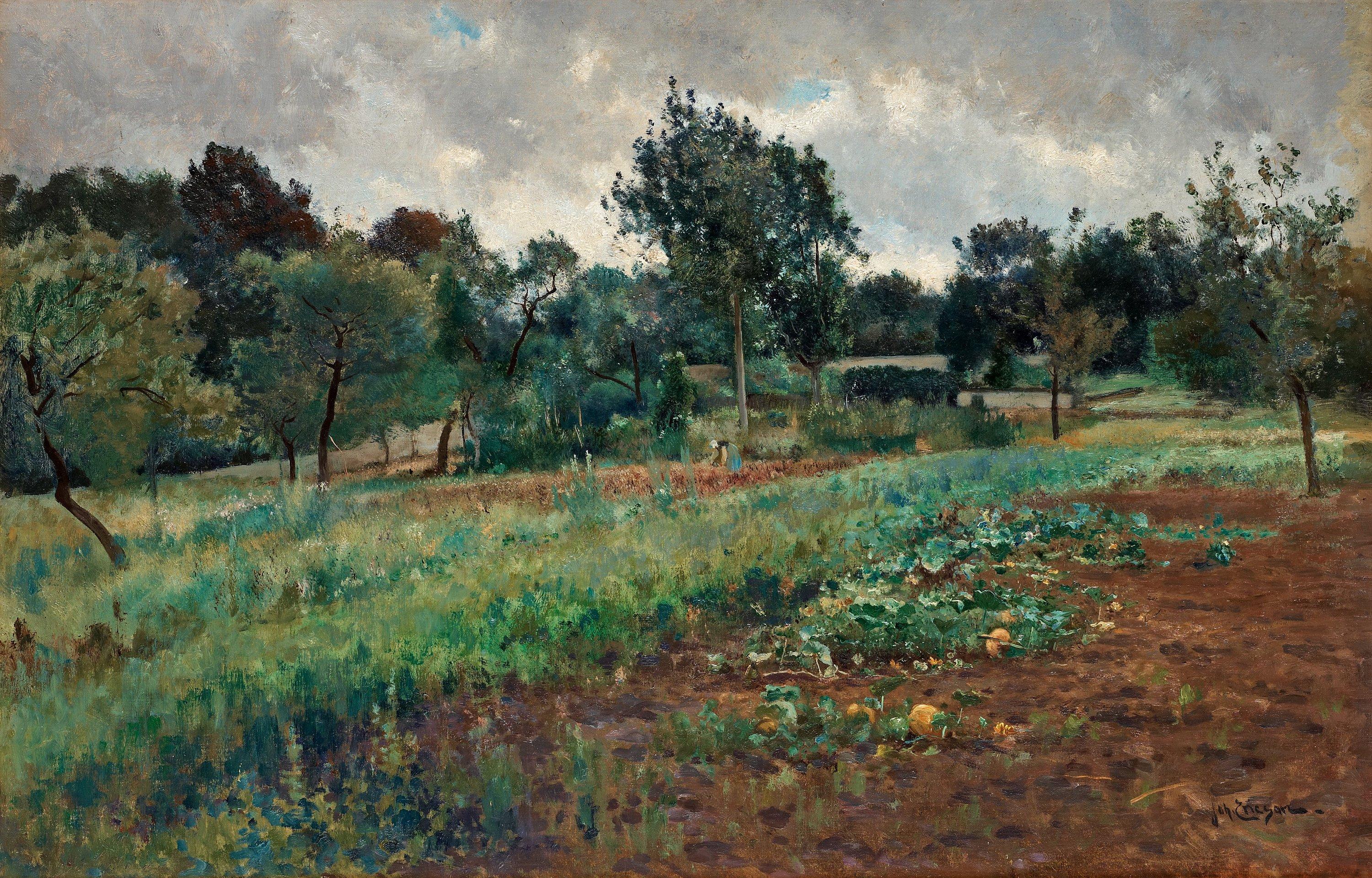 Johan Ericson - Vegetable garden, Meudon, France