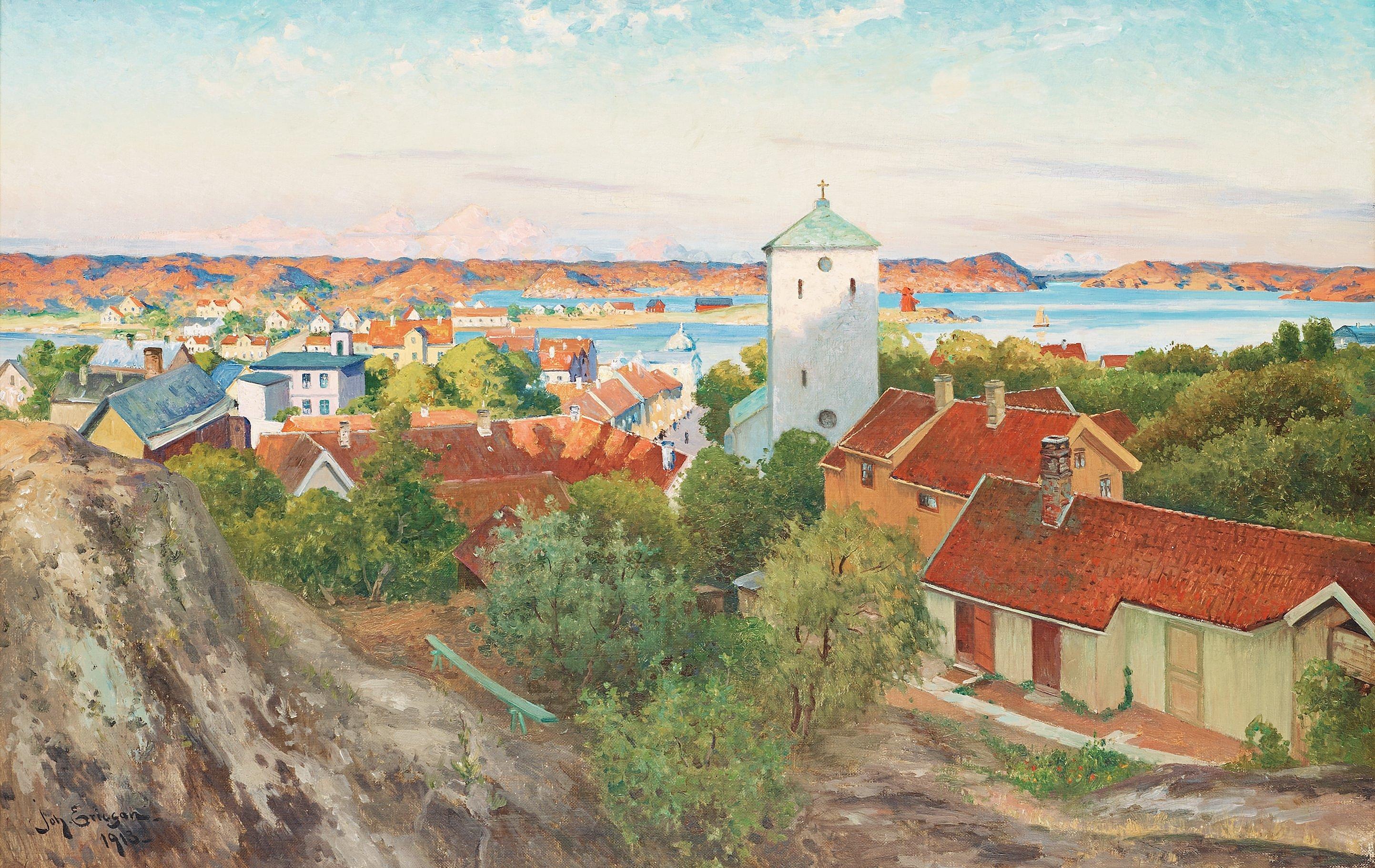 Johan Ericson - View over Marstrand
