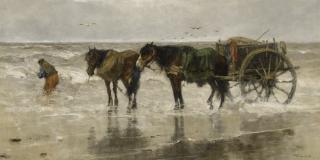 Johan Frederik Cornelis Scherrewitz - Dutch The Shell Fisher 