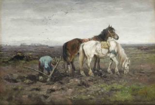 Johan Frederik Cornelis Scherrewitz - Working the land