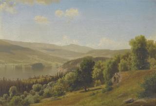 Johan Fredrik Eckersberg - Norwegian landscape In Norway