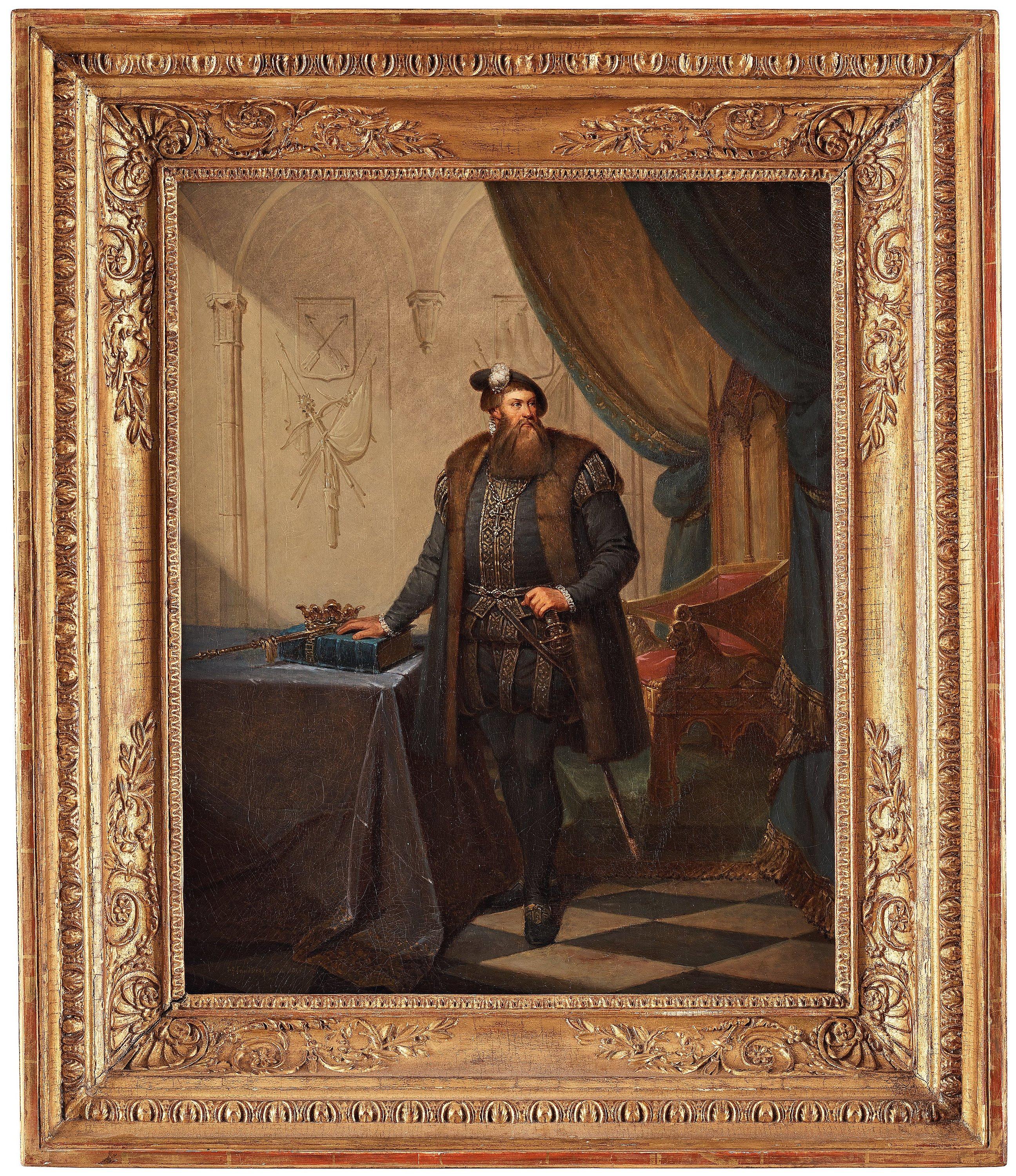 Johan Gustaf Sandberg - King Gustav Vasa (1496-1560)