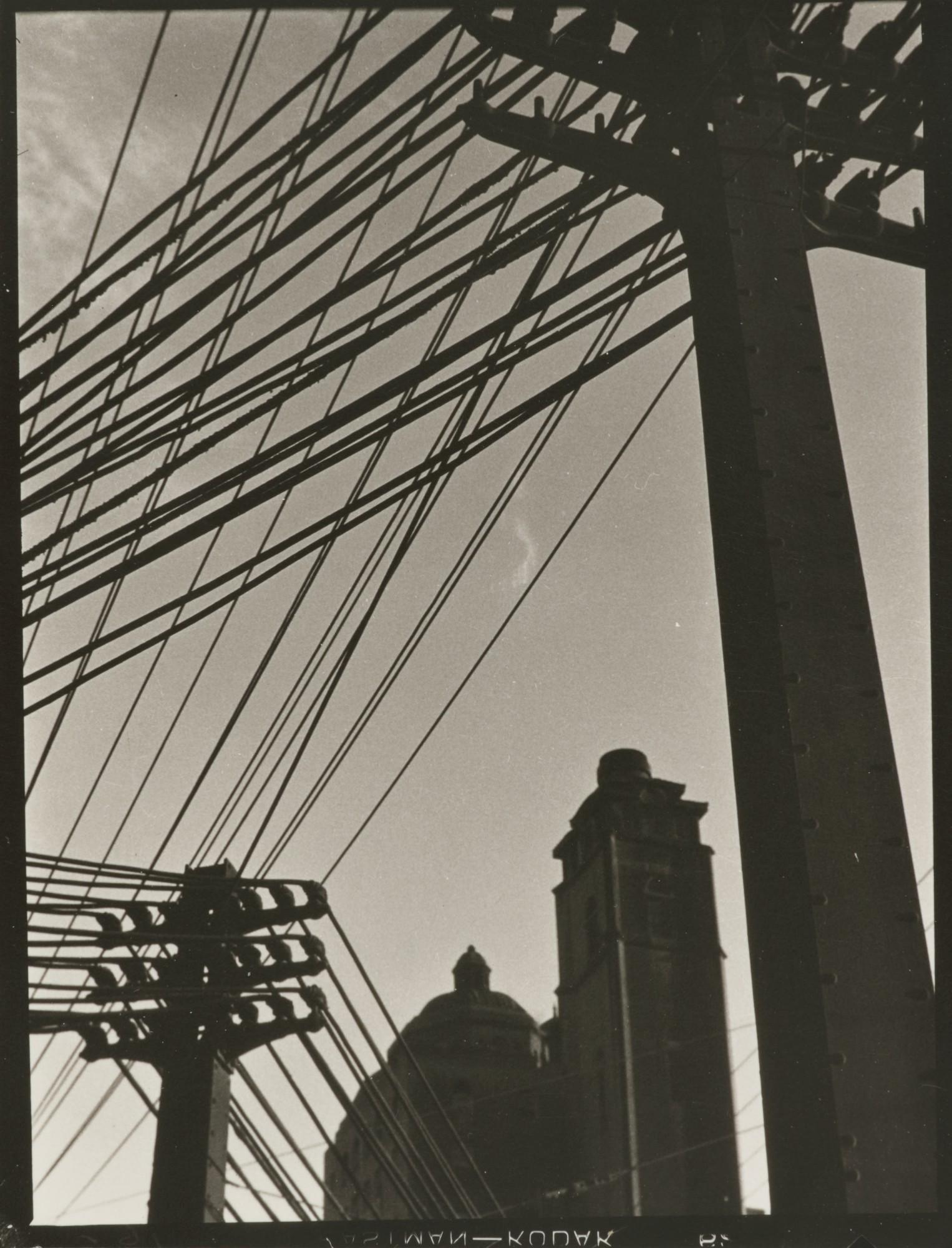 Johan Hagemeyer - Power Lines, San Francisco