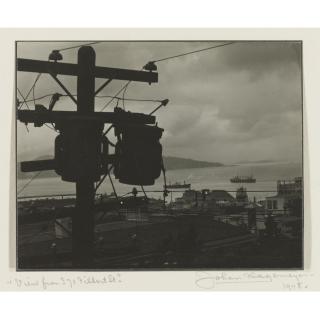 Johan Hagemeyer - \'View From 371 Filbert St.\'