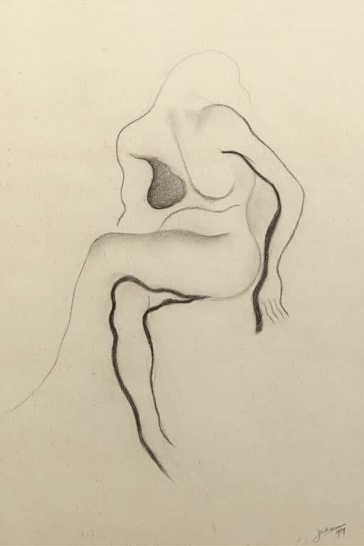 Johan Hendrik Moesman - Nude