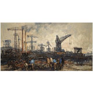 Johan Hendrik van Mastenbroek - Dutch Electrical Cranes In Schiedam