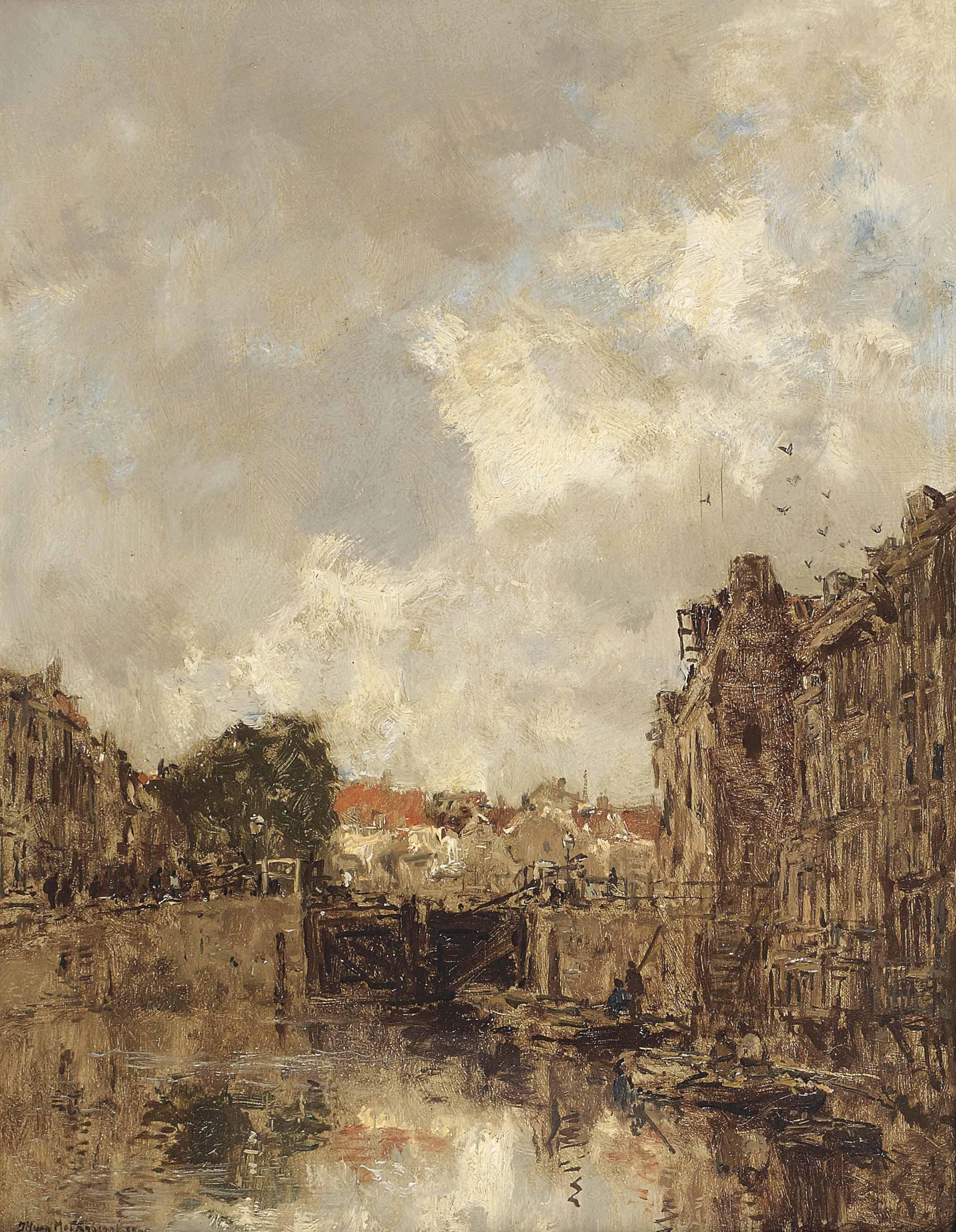 Johan Hendrik van Mastenbroek - Sluisje