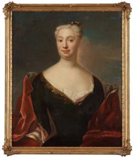 Johan Henrik Scheffel - Baroness Barbro Fleming af Lieblitz (1699-1747)