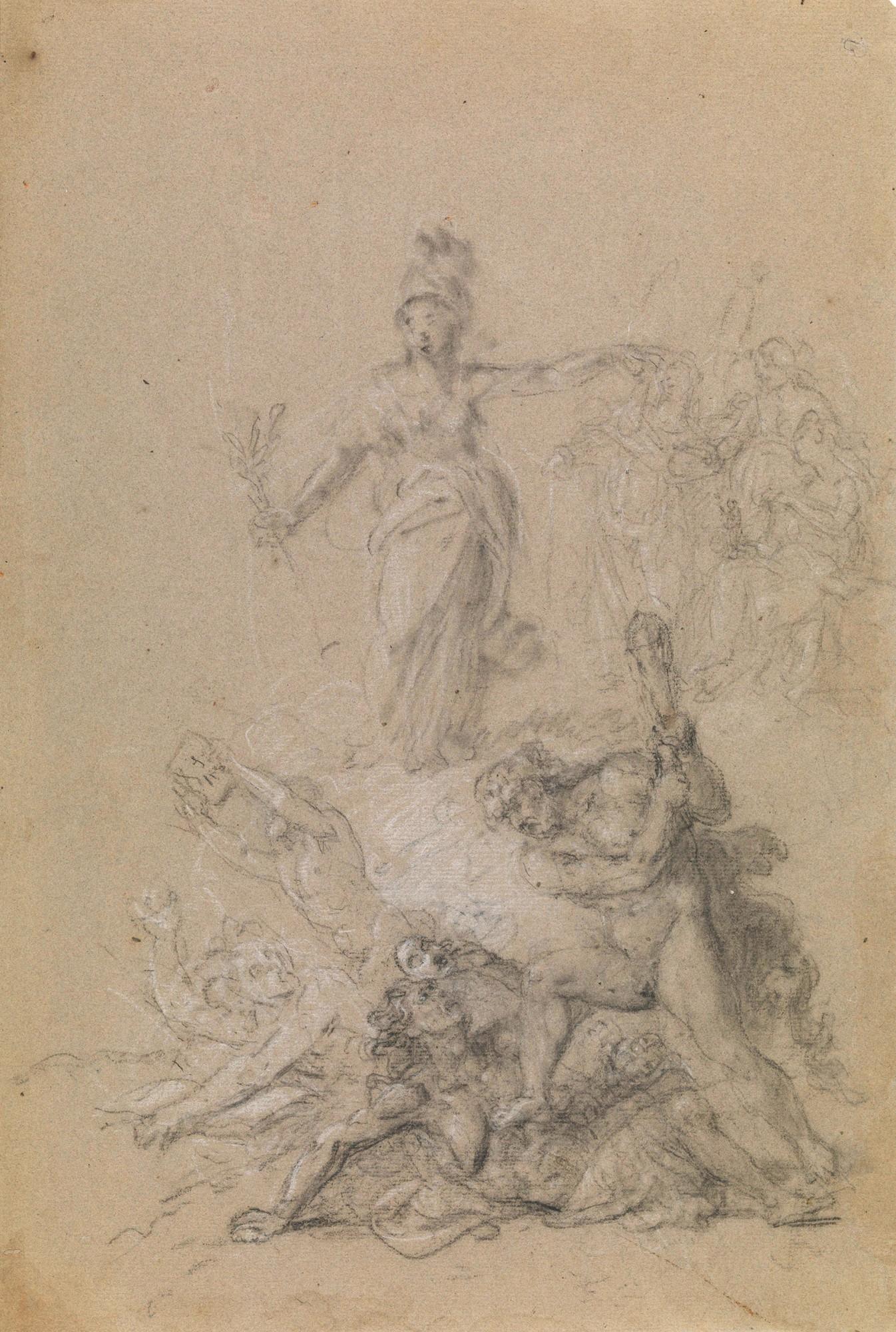 Johan Joseph Zoffany, R.A. - An Allegory Of Moral Fortitude