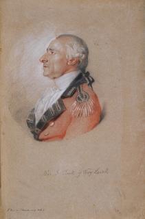 Johan Joseph Zoffany, R.A. - Portrait Of Major-General Claude Martin (1735-1800), In Profile