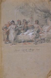 Johan Joseph Zoffany, R.A. - Sinior Cazanigos Marriage In Toschana