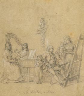 Johan Joseph Zoffany, R.A. - The Artist And His Family
