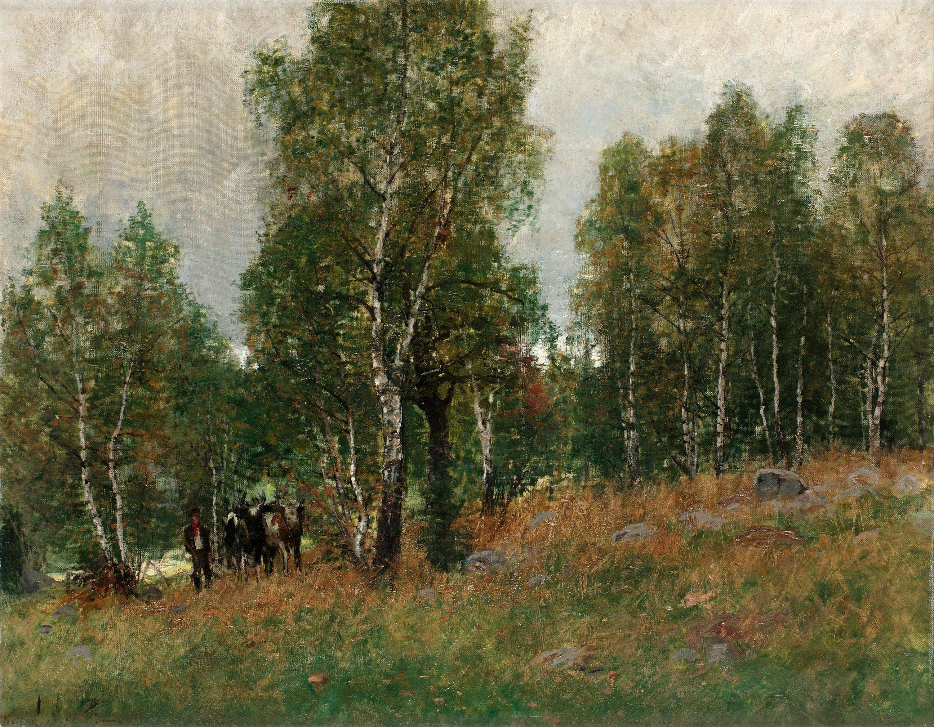 Johan Kindborg - Landscape with cattle