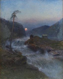 Johan Kindborg - Landskap i månsken