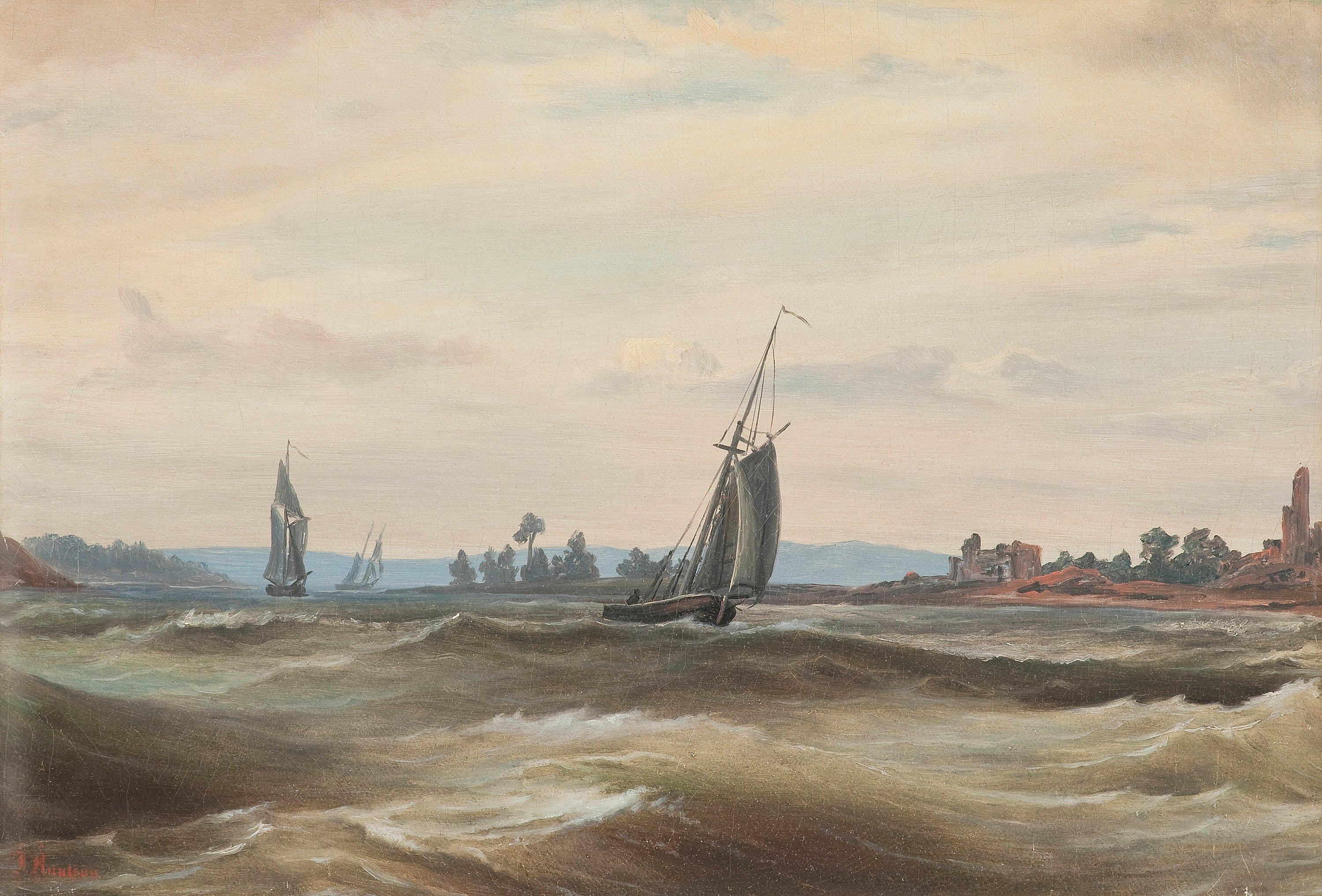 Johan Knutson - A Windy Day.