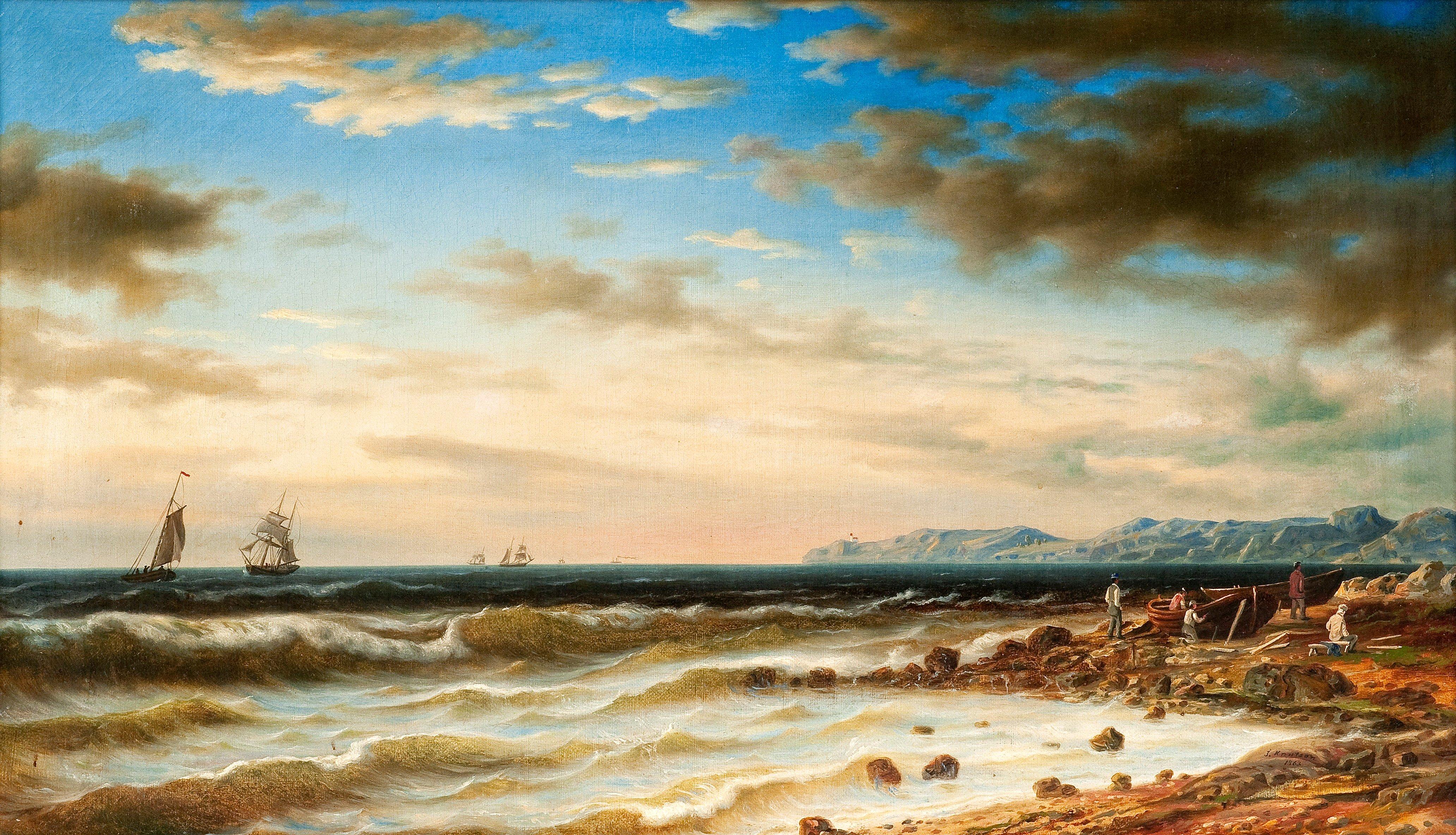 Johan Knutson - Coast Landscape.