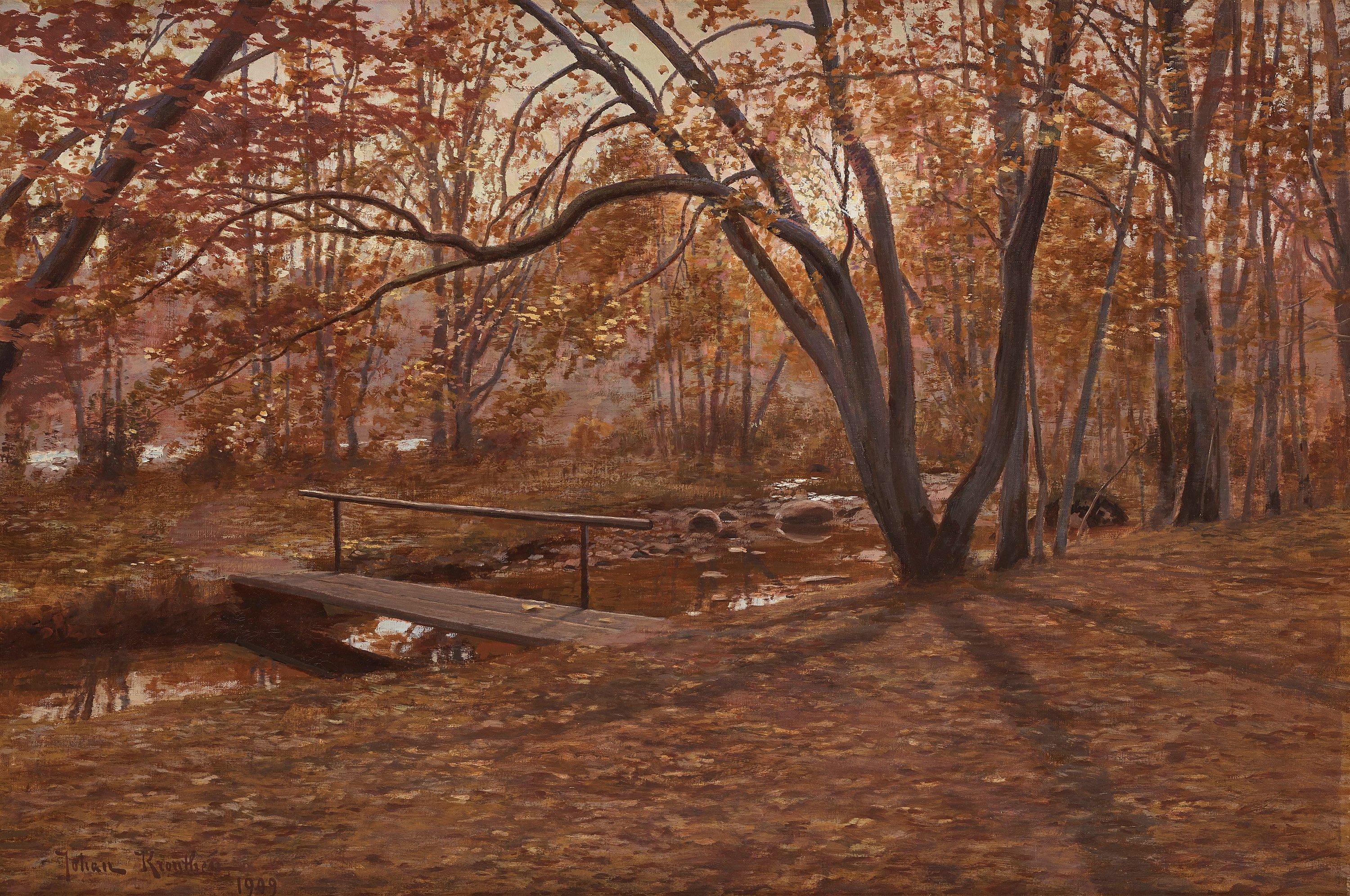 Johan Krouthén - Autumn landscape