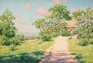 Johan Krouthén - Summer landscape