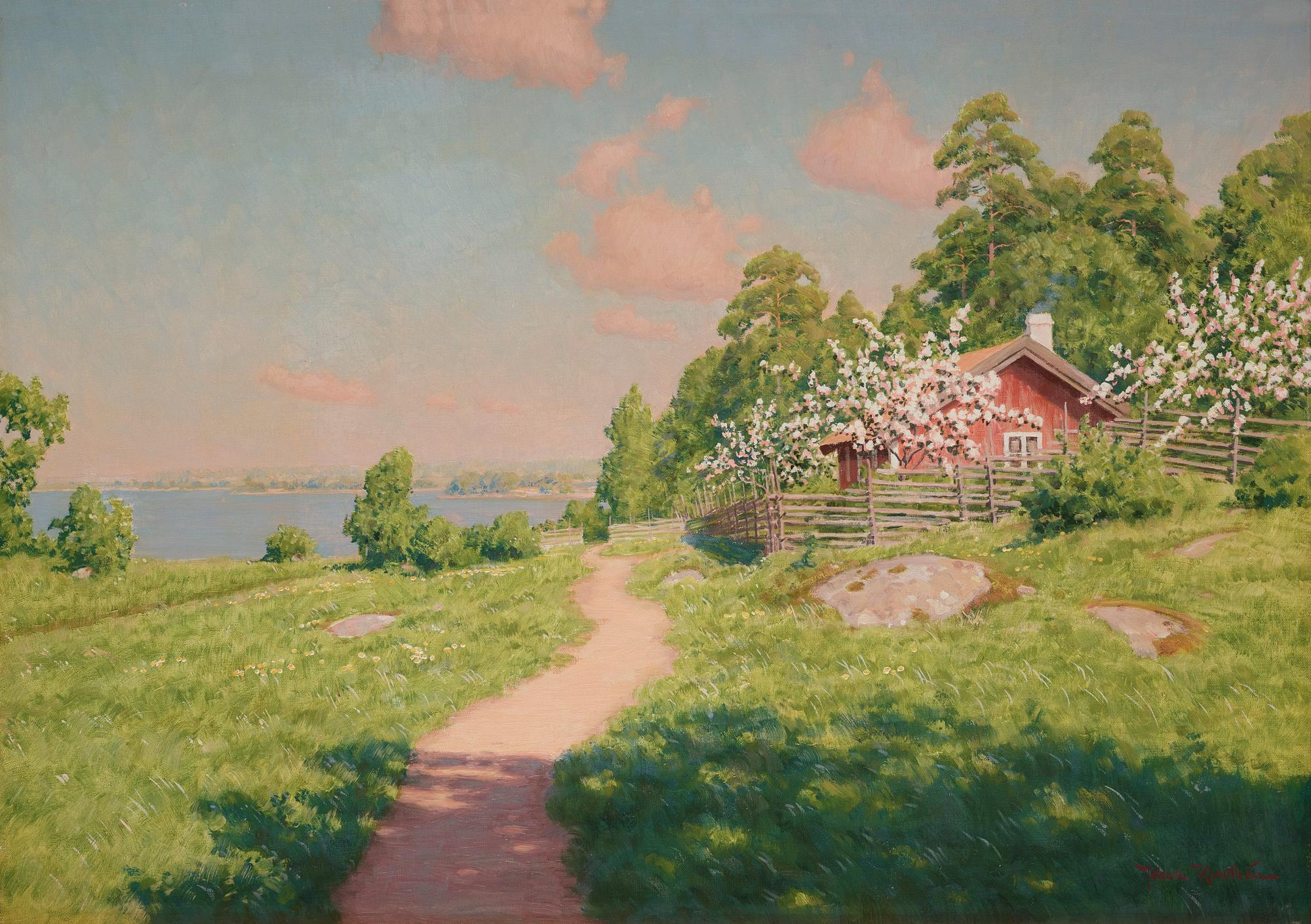 Johan Krouthén - Summer landscape