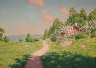 Johan Krouthén - Summer landscape