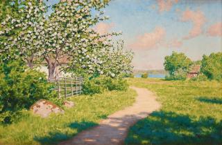 Johan Krouthén - Summer Landscape.