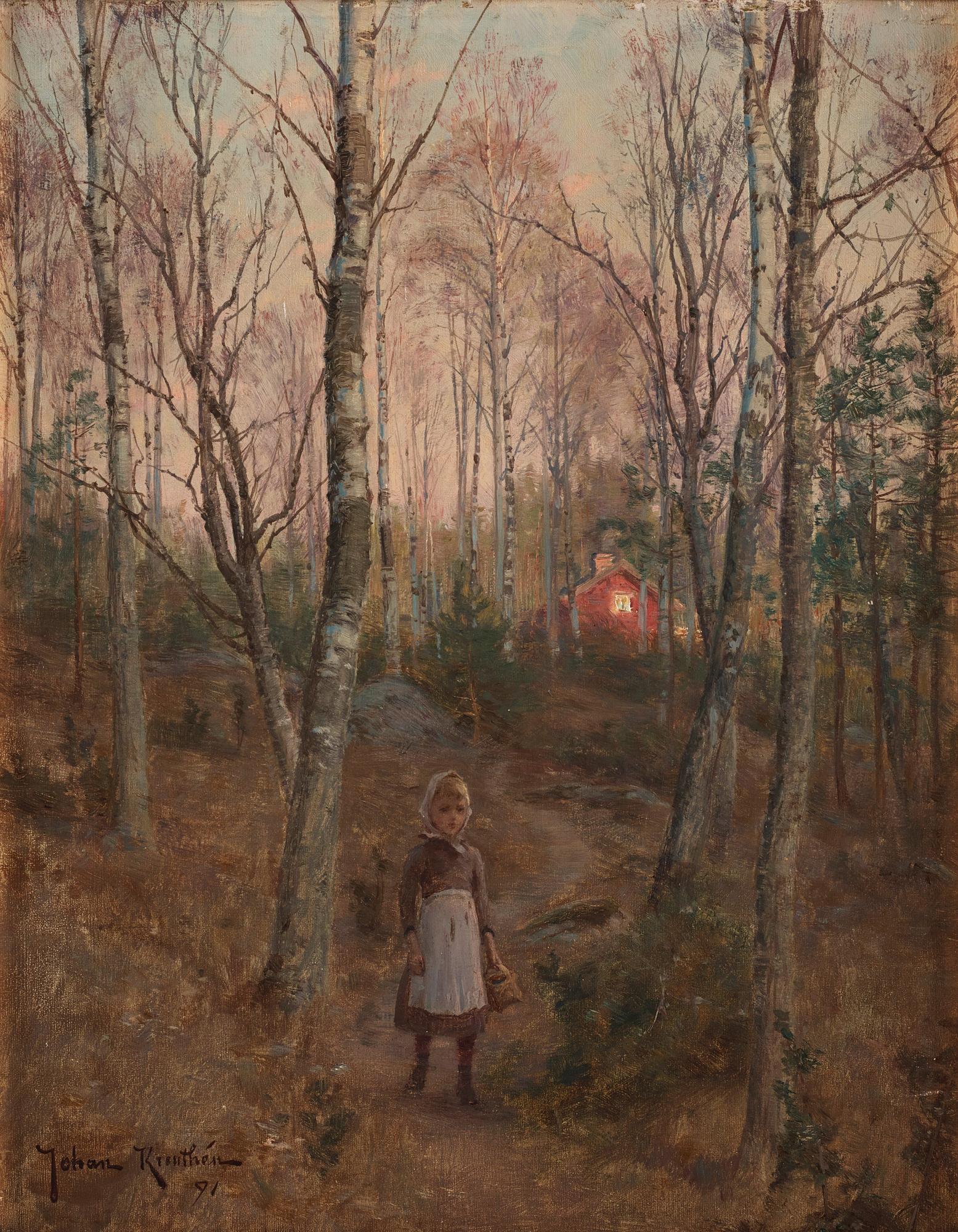 Johan Krouthén - Sunset at the Cottage