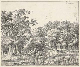 Johan Lagoor - Six Landscape Etchings (Holl. 1-6)