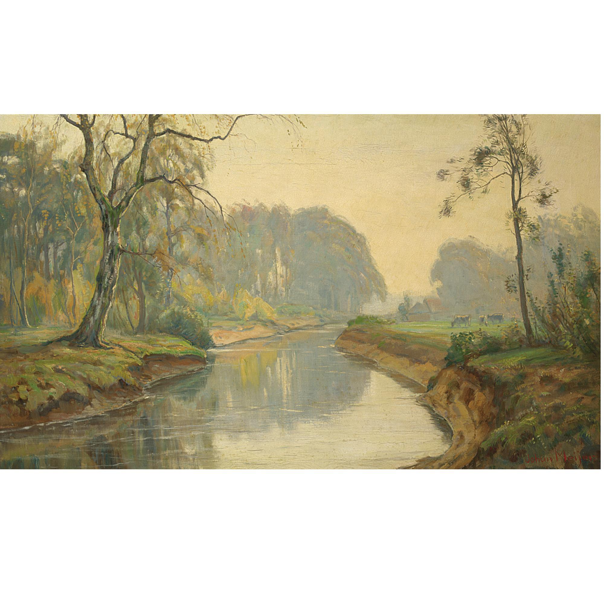 Johan Meijer - Misty Morning In Autumn