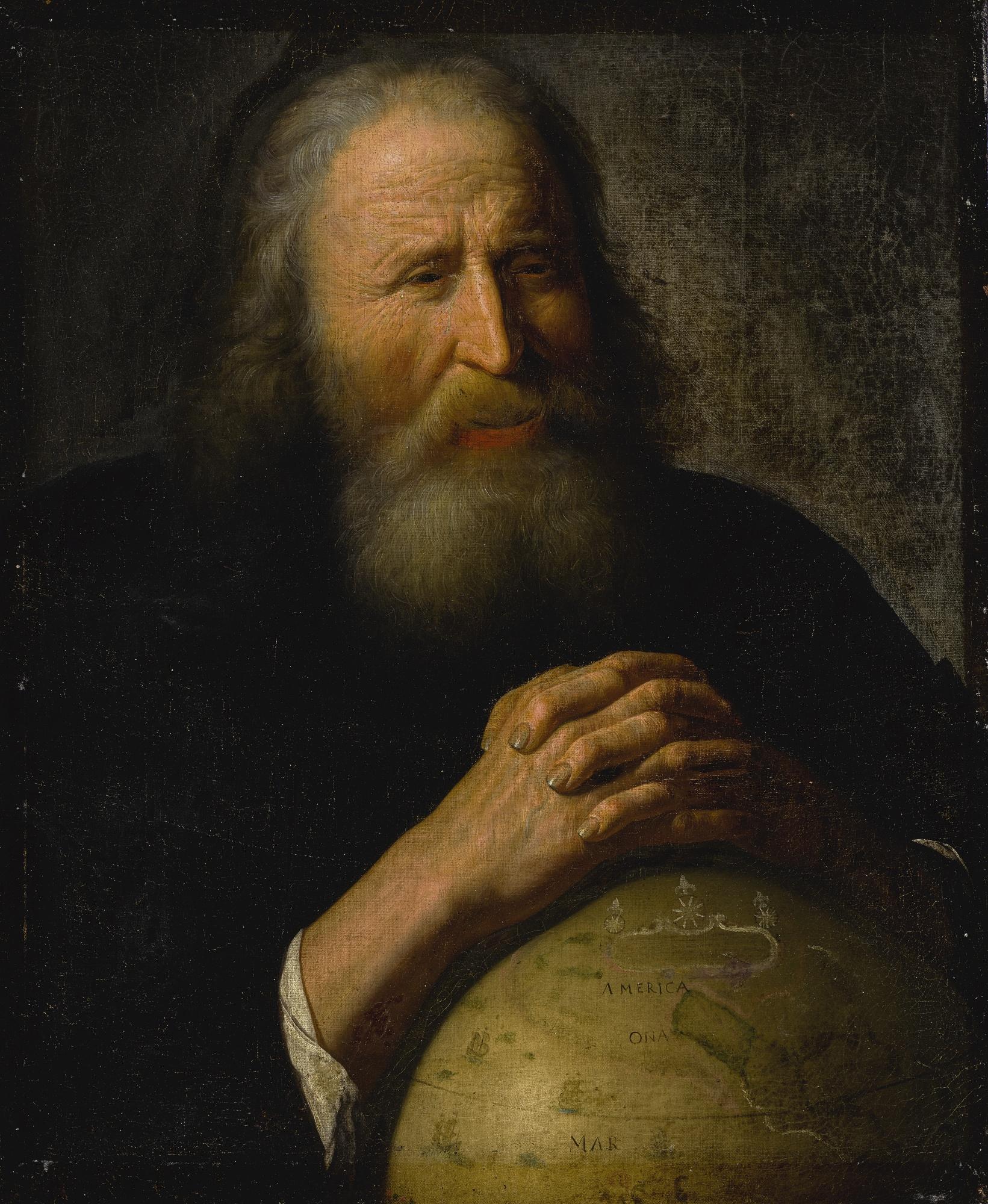 Johan Moreelse - Heraclitus With A Globe