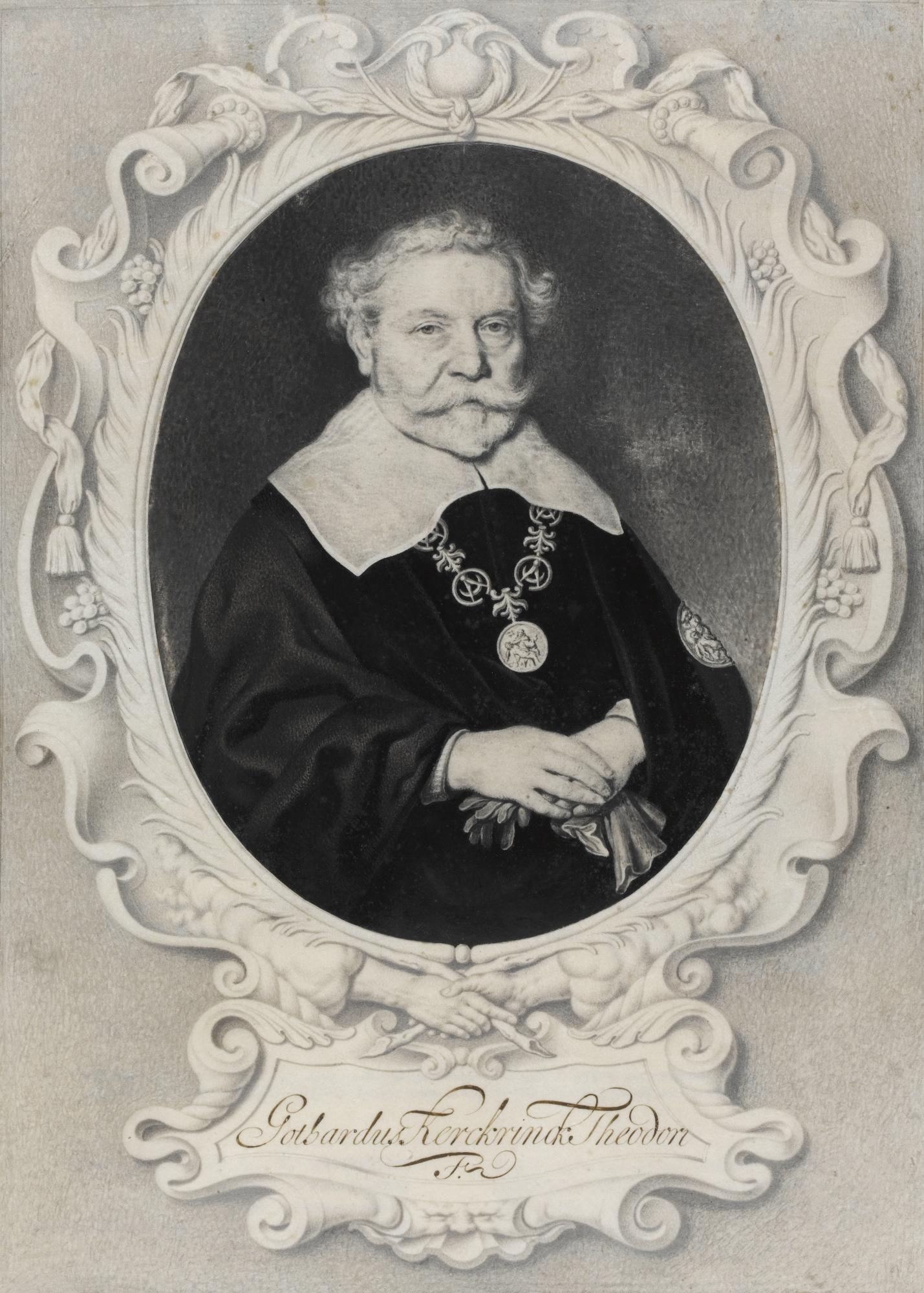 Johan Thopas - Portrait Of Godert Dircksz. Kerckrinck (1577-1645)