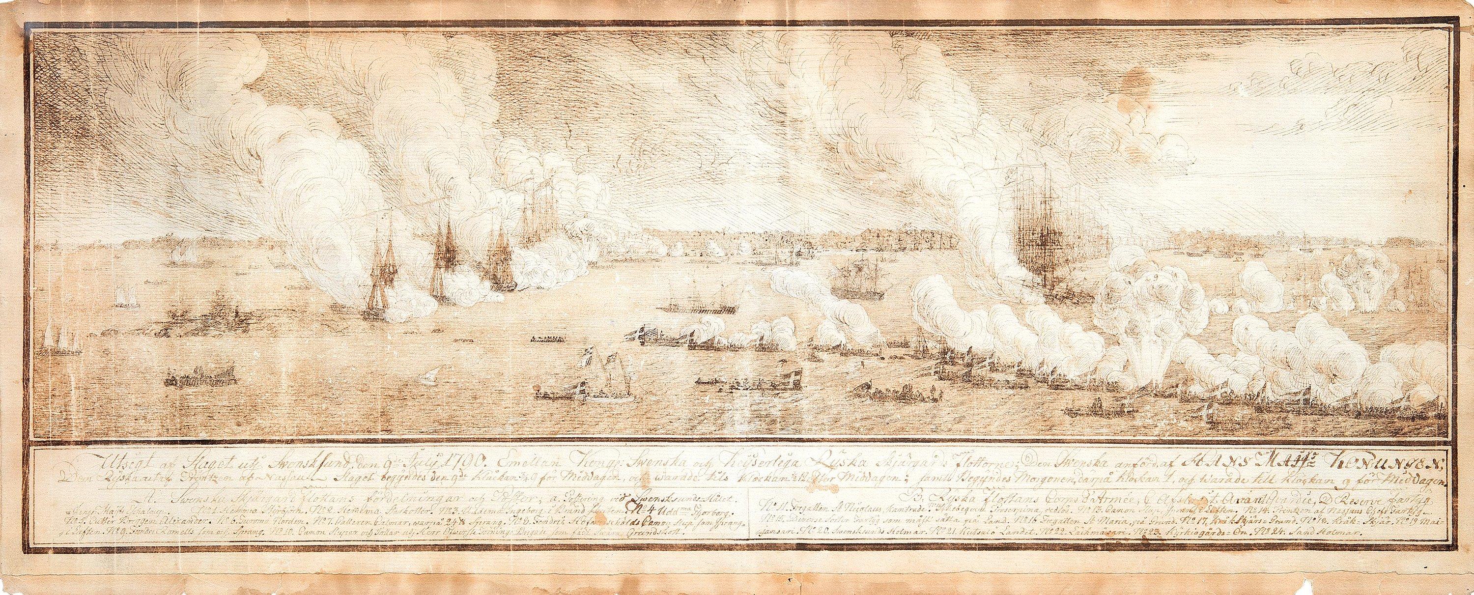 Johan Tietrich Schoultz - The Battle Of Svensksund 1790.