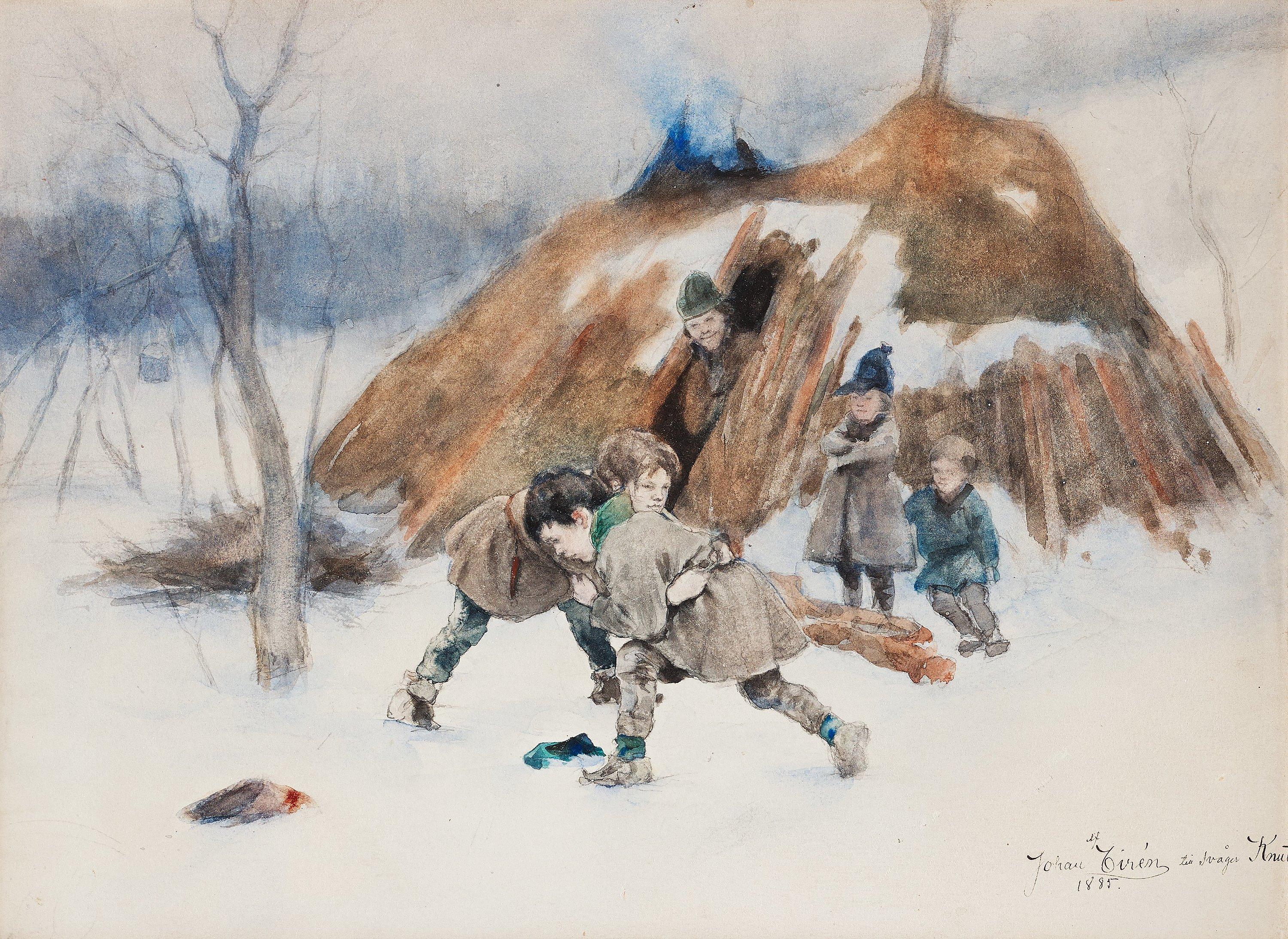 Johan Tirén - Brawl in the snow